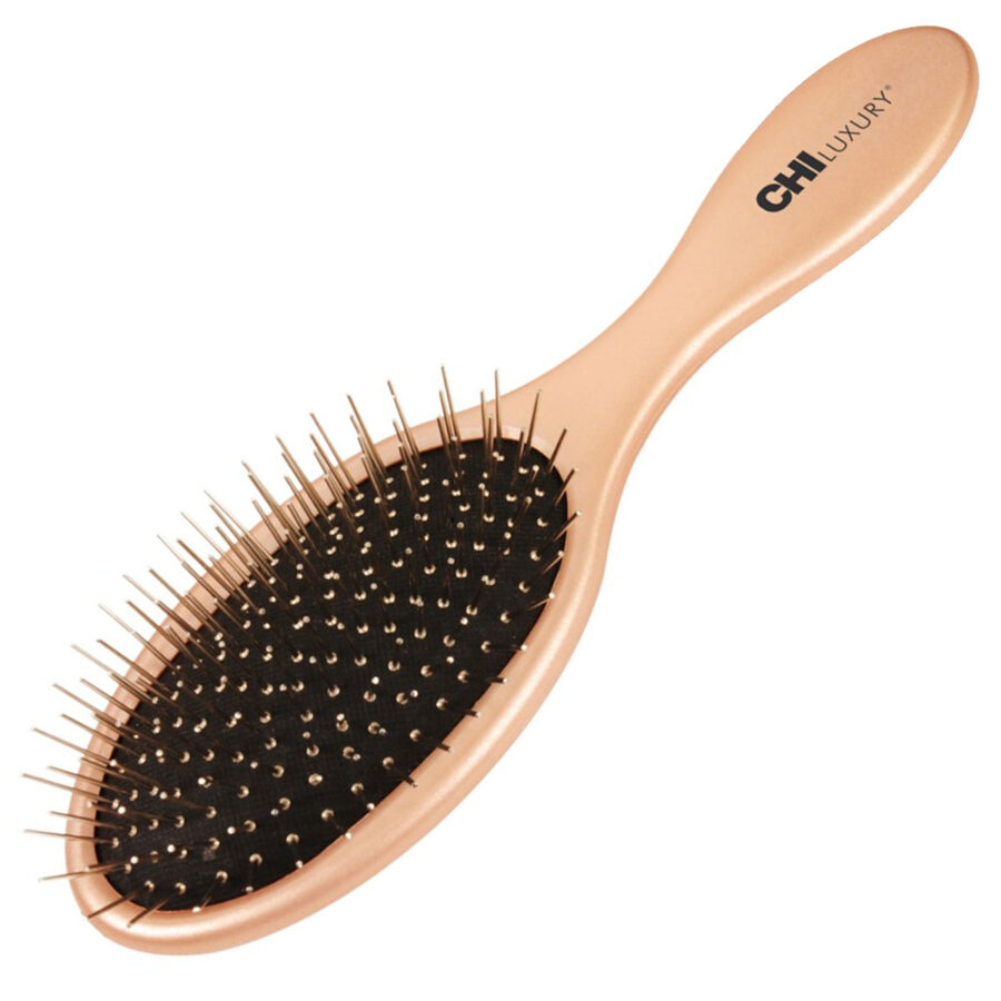 LUXURY METAL BRISTLE PADDLE BRUSH