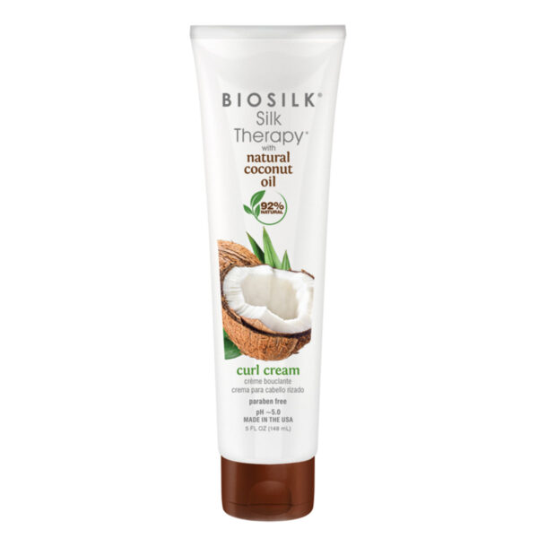 SILK THERAPY WITH COCONUT OIL - CURL CREAM 5 Oz. 148 Ml