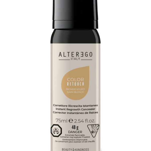 ALTER EGO RETOUCH  DARK BLONDE INSTANT REGROWTH CONCEALER UP TO 25 APPLICATIONS 75 ML