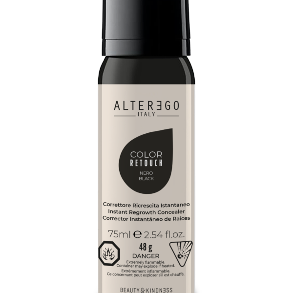 ALTER EGO  RETOUCH  BLACK INSTANT REGROWTH CONCEALER UP TO 25 APPLICATIONS 75 ML