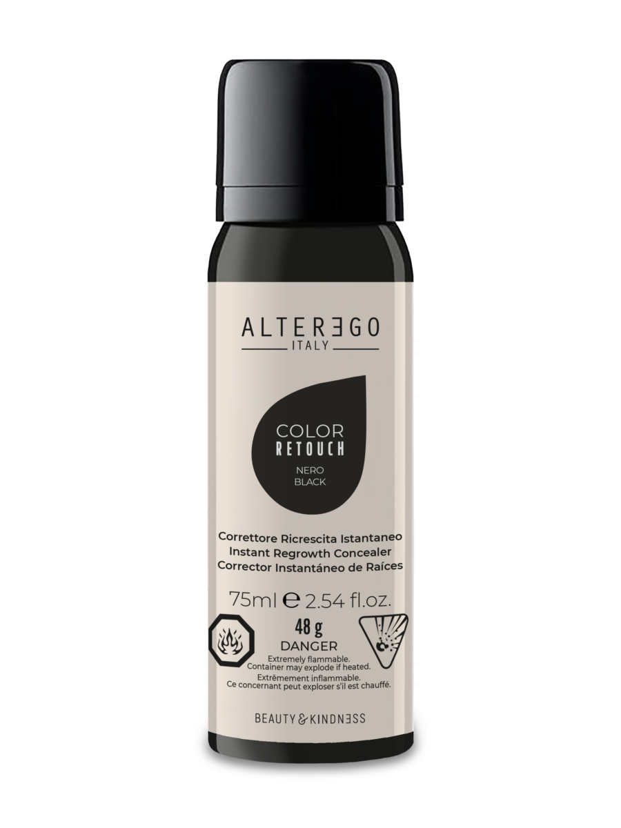 ALTER EGO  RETOUCH  BLACK INSTANT REGROWTH CONCEALER UP TO 25 APPLICATIONS 75 ML