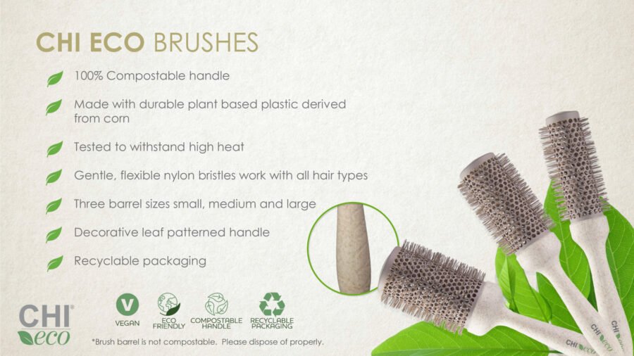 CHI ECO BRUSHES KIT NEW