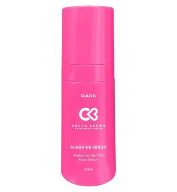 COCOA BROWN SUNSHINE SERUM HYALOURONIC SELF TAN FACE SERUM DARK