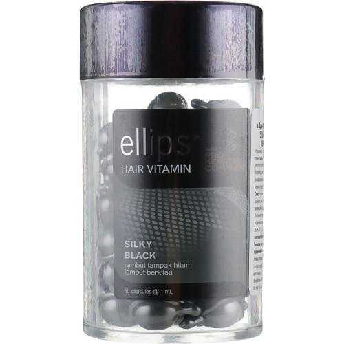 Ellips Hair Vitamin Silky Black 50 Capsules