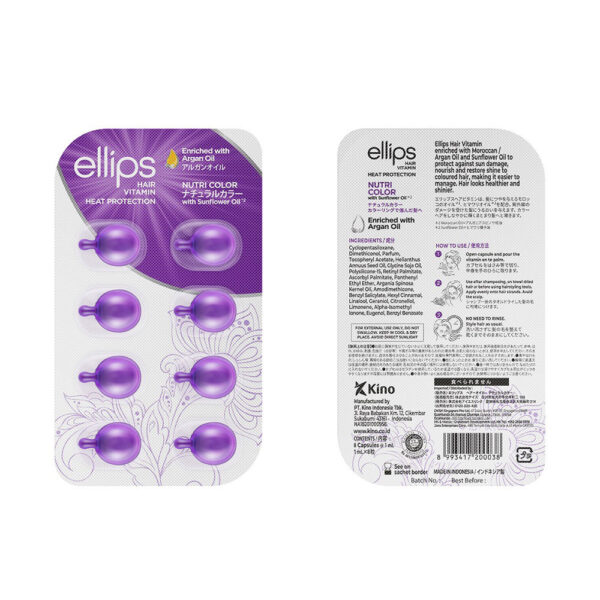 ELLIPS Nutri Color Hair Vitamin 8 pcs by ELLIPS 8 pcs