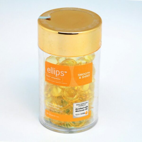 Ellips hair vitamin (smooth and shiny) Yellow Jar 50 capsules