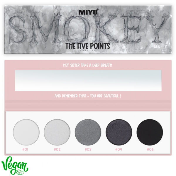 MIYO  04-5 Point Palette eyeshadows Smokey