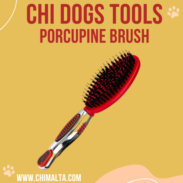 CHI PETS PORCUPINE BRUSH FOR ( DOGS )
