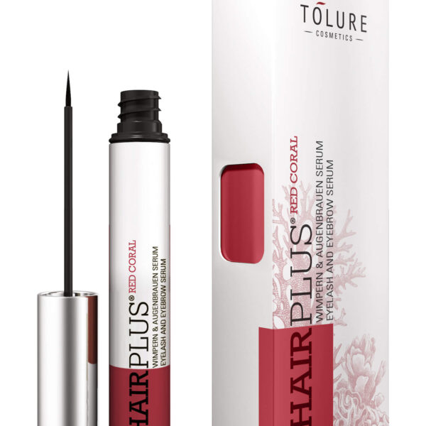01-Tolure Hairplus Red Coral ® 3ml - Lashes & Eyebrow Serum