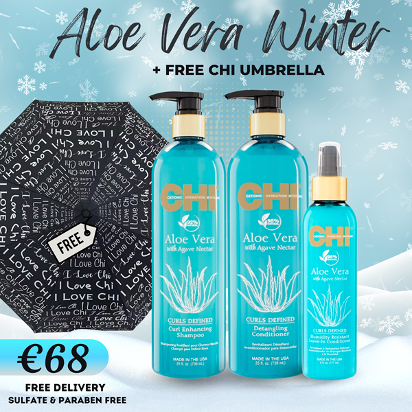 00001 ALOE VERA WINTER TRIO + UMBRELLA