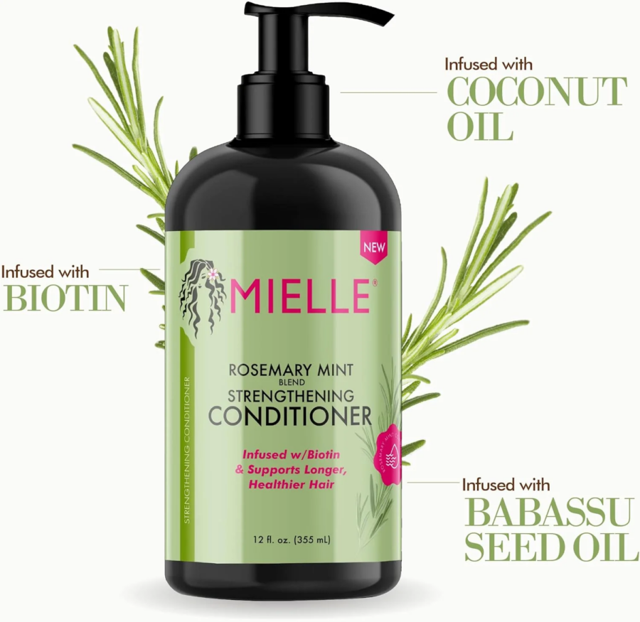 00-Mielle Organics Rosemary Mint Strengthening Conditioner with Biotin