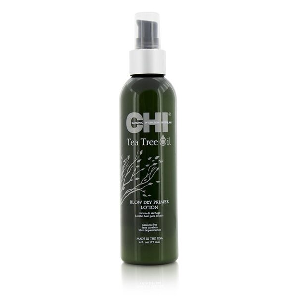 TEA TREE OIL BLOW DRY PRIMER LOTION 6oz 177 Ml