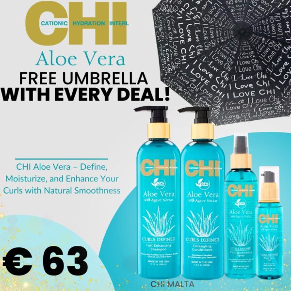 01-ALOE VERA 4 PRODUCTS + UMBRELLA FREE