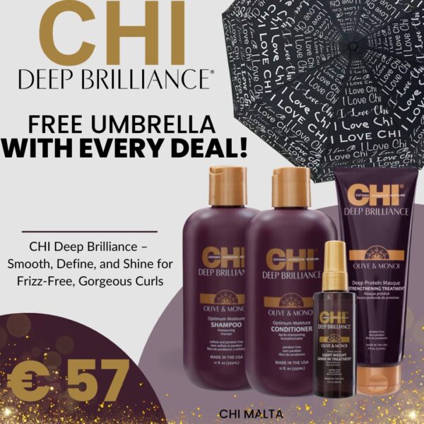 01-DEEP BRILLIANCE 4 PRODUCTS + UMBRELLA FREE