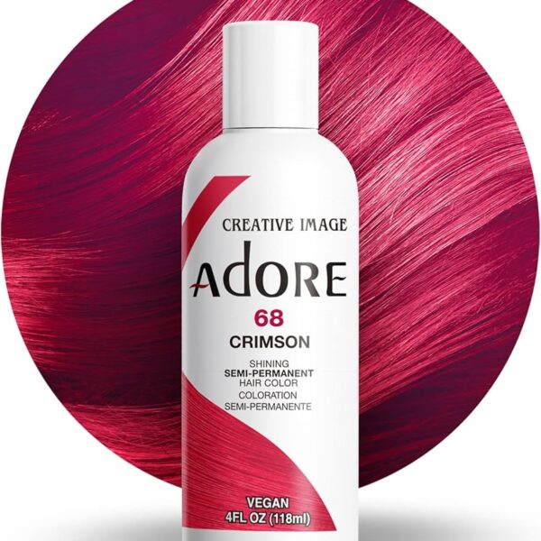 Adore Shining Semi-Permanent Hair Colour in shade 68 Crimson