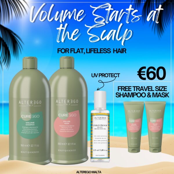 Alterego – Volume Starts at the Scalp.