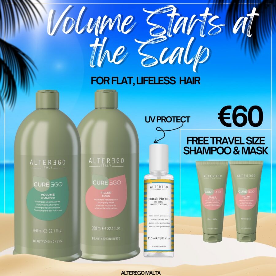 Alterego – Volume Starts at the Scalp.