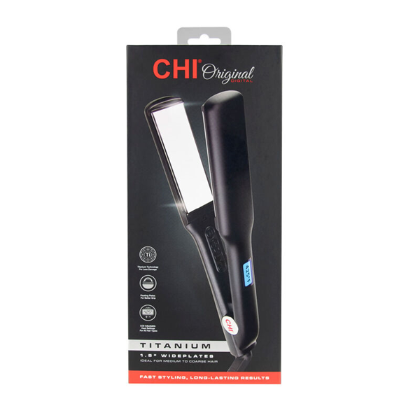 01-CHI 1.5 Inch Original Digital Titanium Hairstyling Iron